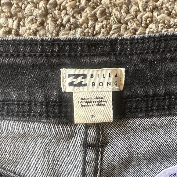 Billabong Free Fall High-Waist Black Jeans - Picture 3 of 5